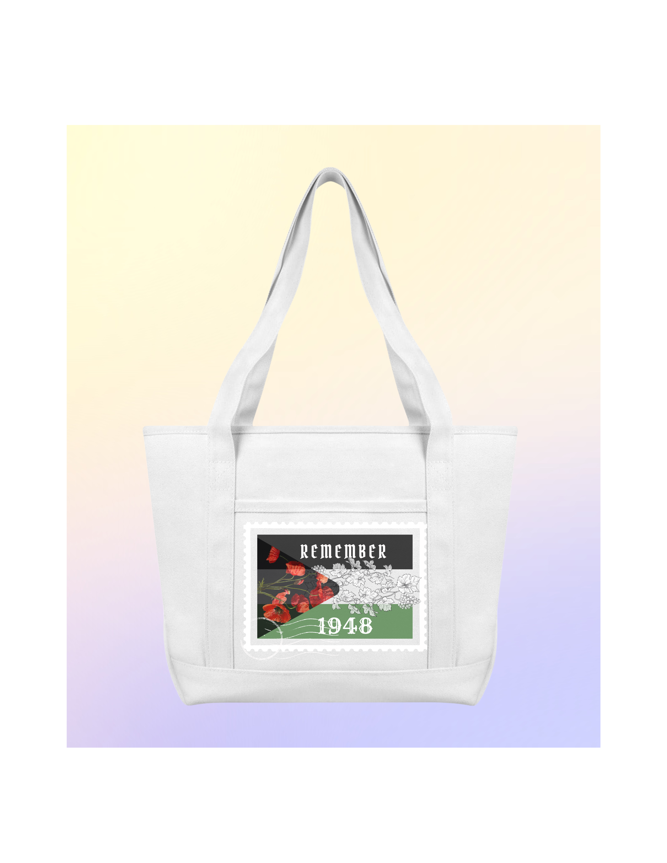 TATREEZ ENVELOPE TOTE BAG